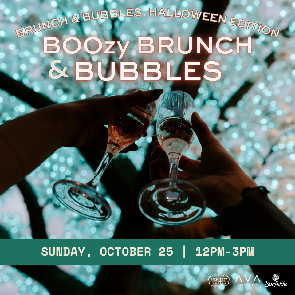 BOOzy Brunch & Bubbles | October 25 from 12pm-3pm
