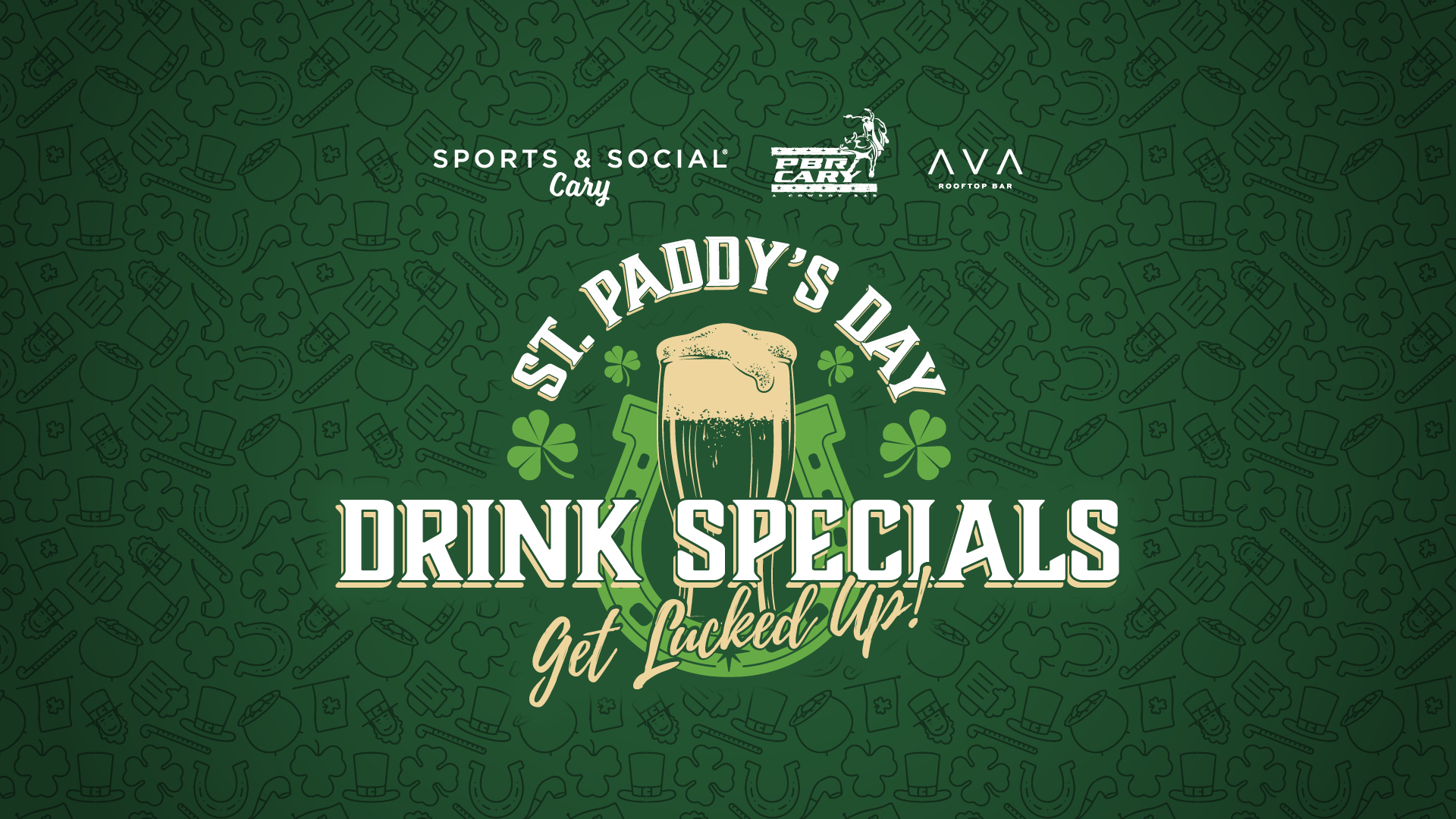 St. Paddy's Day Drink Specials - March 13-March 17