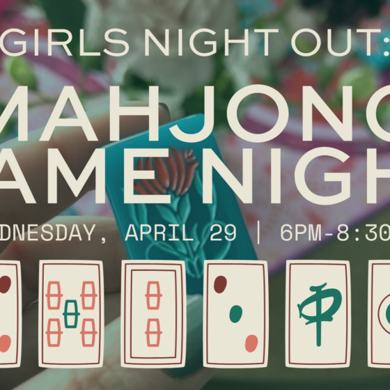 AVA GNO Mahjong Game Night - April 29