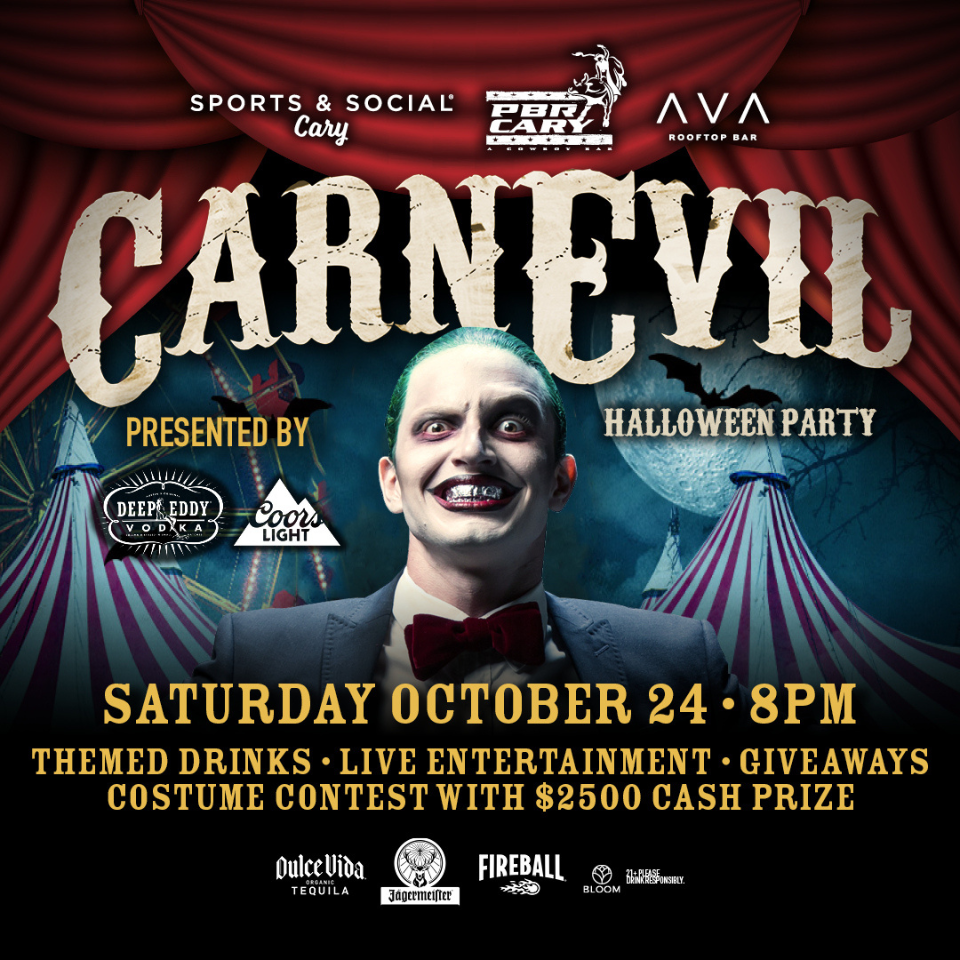 CarnEVIL Halloween Party | Saturday, October 24 | 8pm-1am