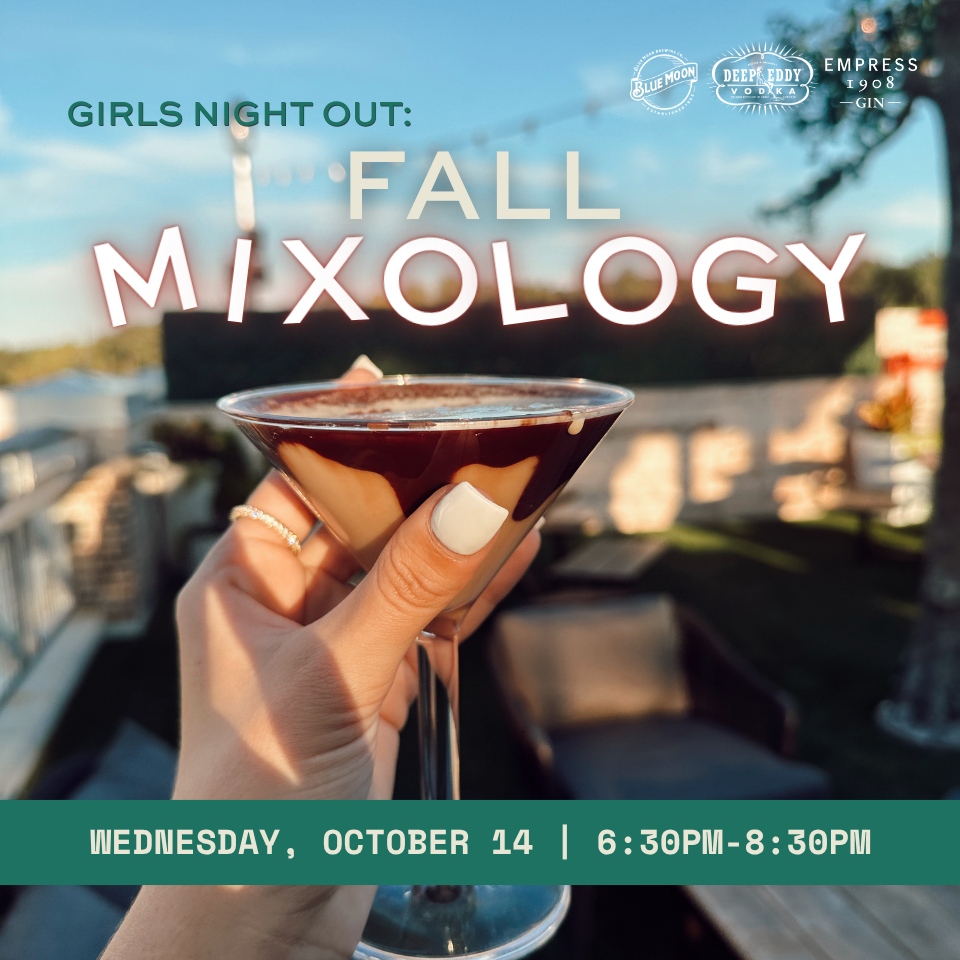 GNO: Fall Mixology - Oct. 14 at AVA Rooftop Bar 6:30pm